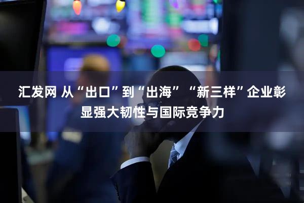 汇发网 从“出口”到“出海” “新三样”企业彰显强大韧性与国际竞争力