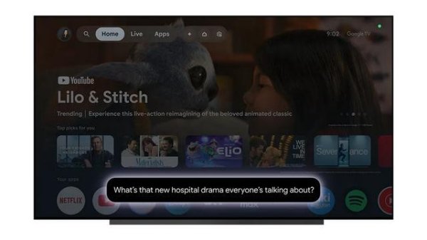 创盈配资 Gemini AI助手已正式登陆Google TV智能电视平台
